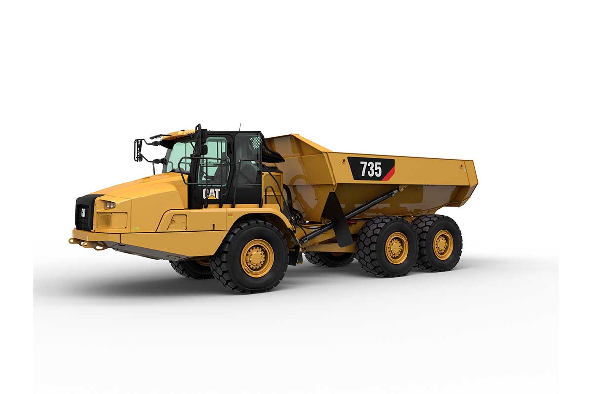 CAT 735