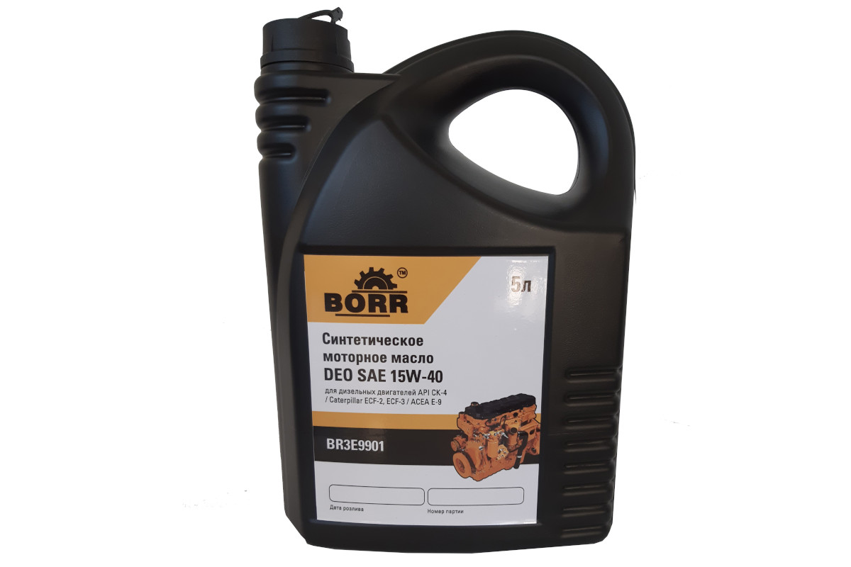 Масло Borr SAE 15W‑40 CK, 5л